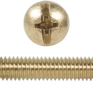 M5x16 Wkręt z łbem walcowym DIN 7985 mosiądz 200szt Popularny